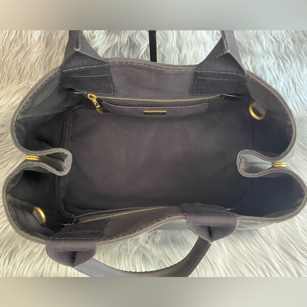 Authentic PRADA Jumbo 2way Canvas Cannapa - Picture 8 of 11